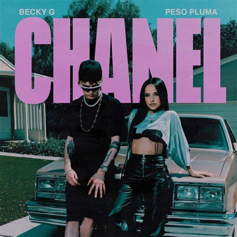 becky g peso pluma chanel|Chanel Becky G lyrics english.